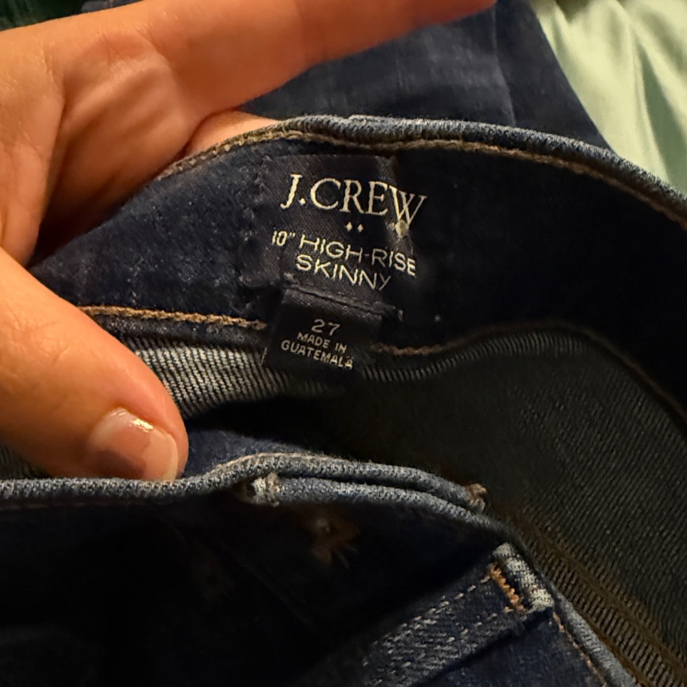 J. Crew 10” High-Rise Skinny Jeans - Picture 2 of 6